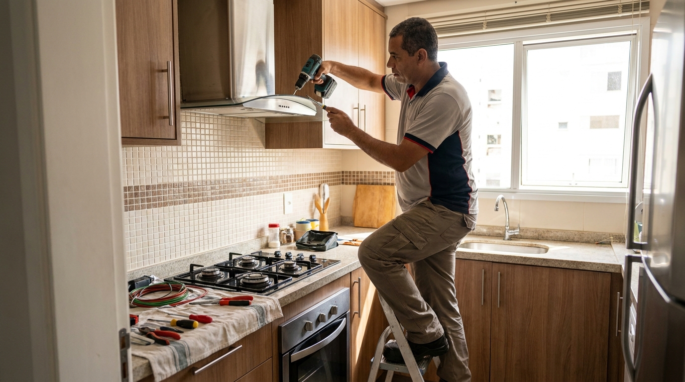 Instalação de Exaustor em Natal‑RN