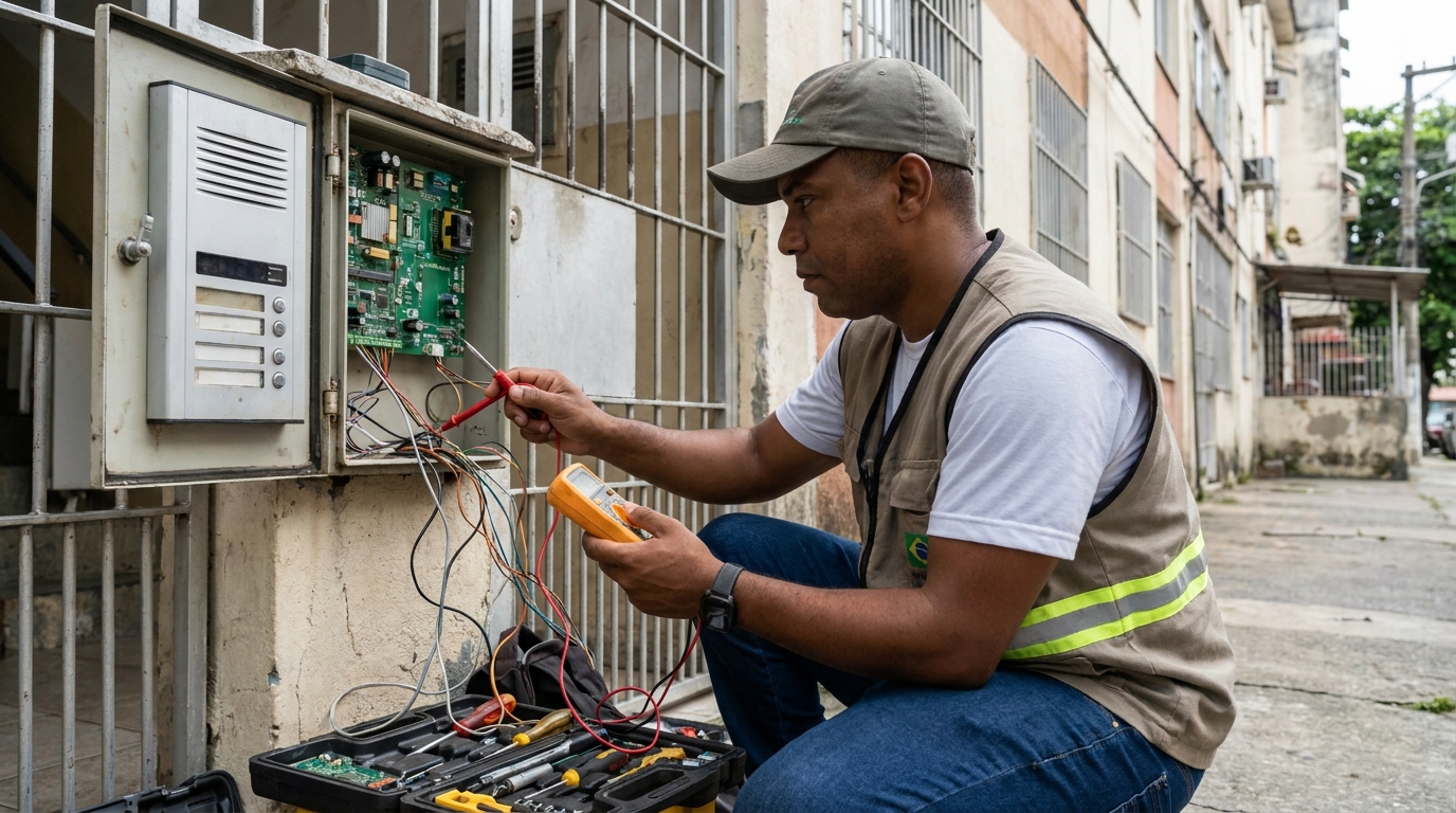 Reparo de Placa e Campainha em Nossa Senhora de Nazaré, Natal‑RN