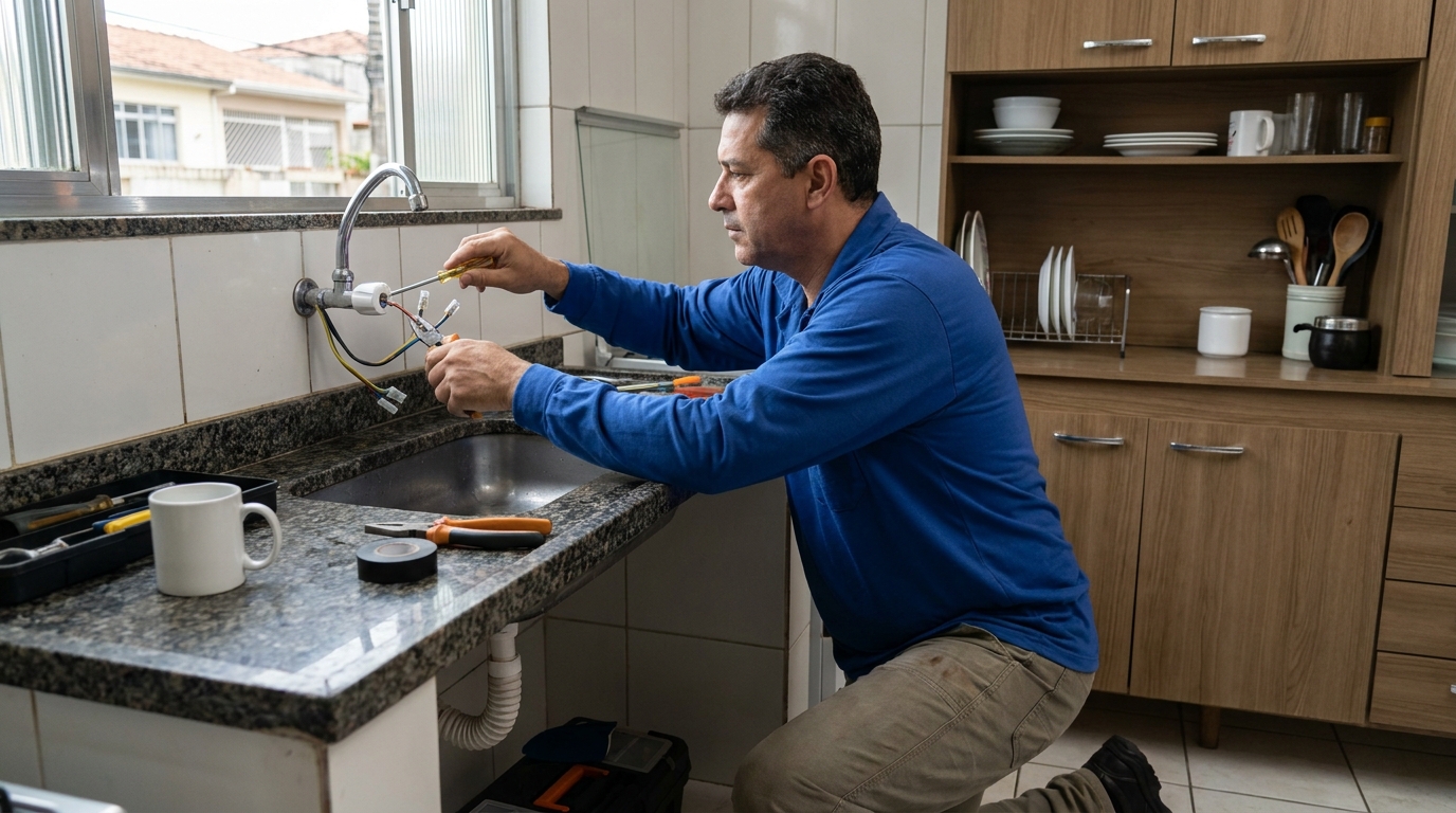 Reparo em Torneira Elétrica em Candelária, Natal‑RN