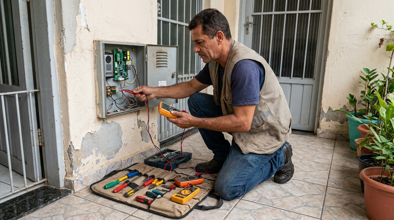 Troca de Fiação de Interfone em Nossa Senhora de Nazaré, Natal‑RN